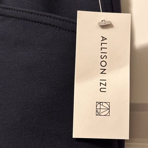 NWT: Alison Izu Coral Pant in Midnight Double Knit Size L - Picture 1 of 5